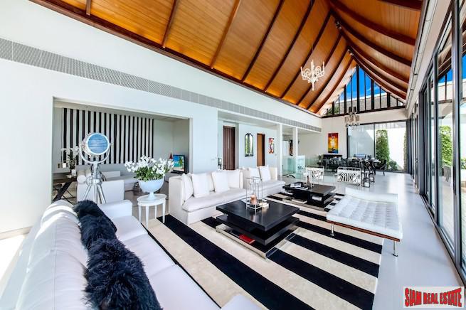 Villa Paradiso | Spectacular Five Bedroom Designer Pool Villa with Amazing Sea and Naithon Beach Views