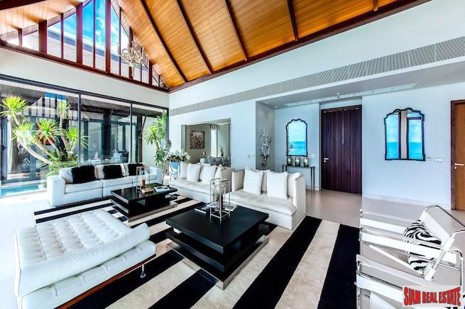Villa Paradiso | Spectacular Five Bedroom Designer Pool Villa with Amazing Sea and Naithon Beach Views