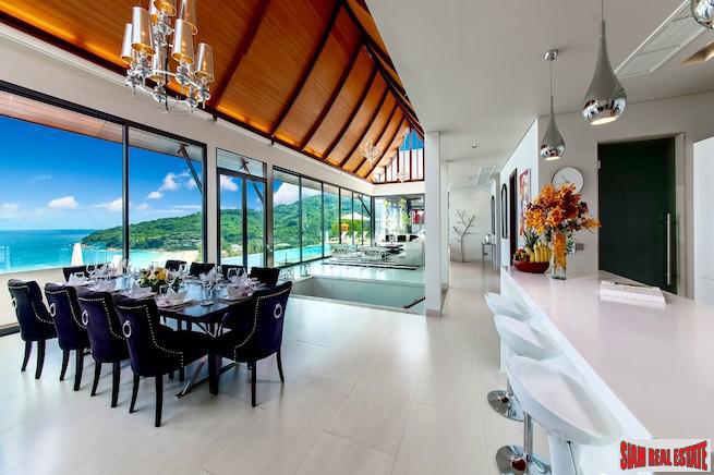 Villa Paradiso | Spectacular Five Bedroom Designer Pool Villa with Amazing Sea and Naithon Beach Views
