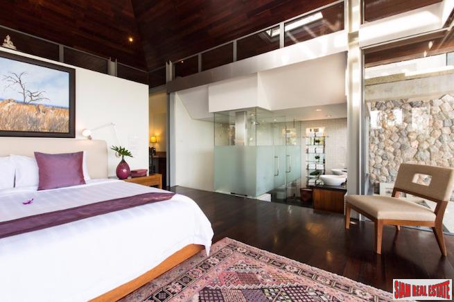 Villa Rom Trai | Magnificent Four Bedroom Sea View Pool Villa with an Ocean Front Hillside Location Overlooking Patong Bay