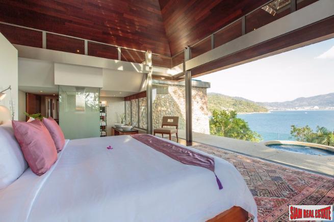 Villa Rom Trai | Magnificent Four Bedroom Sea View Pool Villa with an Ocean Front Hillside Location Overlooking Patong Bay