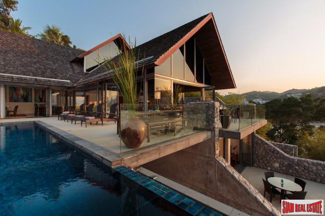 Villa Rom Trai | Magnificent Four Bedroom Sea View Pool Villa with an Ocean Front Hillside Location Overlooking Patong Bay-22