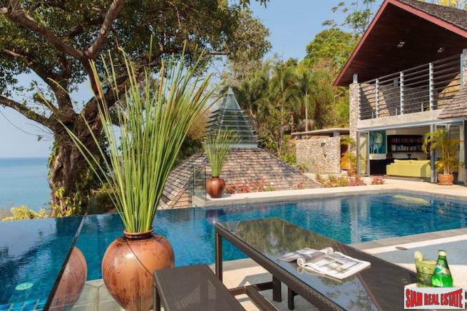 Villa Rom Trai | Magnificent Four Bedroom Sea View Pool Villa with an Ocean Front Hillside Location Overlooking Patong Bay