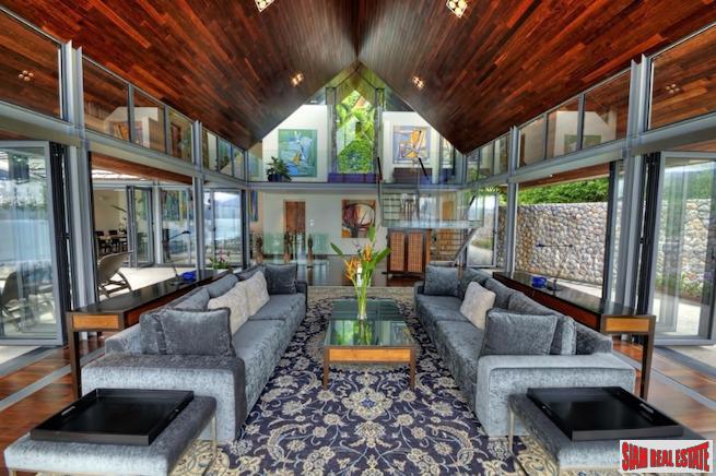 Villa Rom Trai | Magnificent Four Bedroom Sea View Pool Villa with an Ocean Front Hillside Location Overlooking Patong Bay