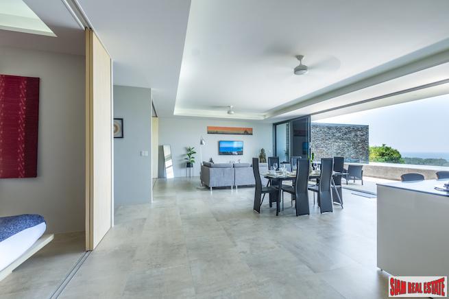 Layan Sea View Residences | Beautiful Panoramic Ocean Views from this 2+1 Bedroom Pool Villa for Rent