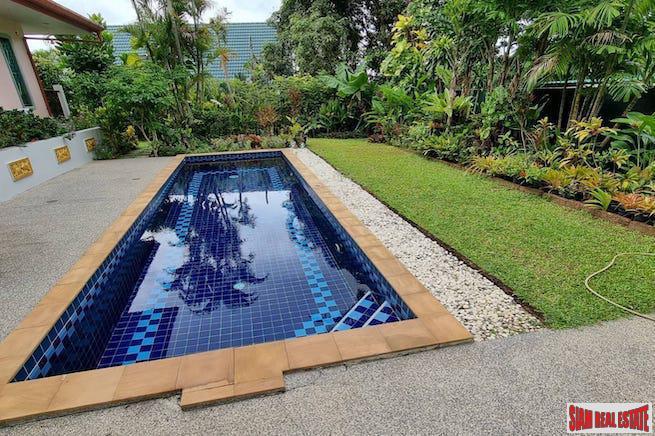 Two Villas with Private Pools and Quiet Garden Settings for Sale in Chalong