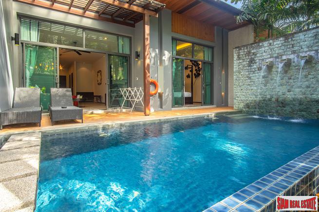 Saiyuan Estate | Tropical Two Bedroom Pool Villa with Private Terrace for Sale in Rawai