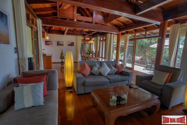 Ayara Surin | Luxury Five Bedroom Thai-style Villa with Infinity Pool & Big Outdoor Living Space for Sale