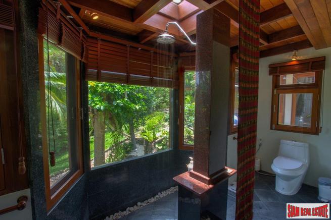Ayara Surin | Luxury Five Bedroom Thai-style Villa with Infinity Pool & Big Outdoor Living Space for Sale