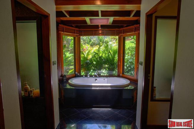 Ayara Surin | Luxury Five Bedroom Thai-style Villa with Infinity Pool & Big Outdoor Living Space for Sale