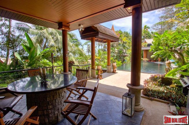 Ayara Surin | Luxury Five Bedroom Thai-style Villa with Infinity Pool & Big Outdoor Living Space for Sale