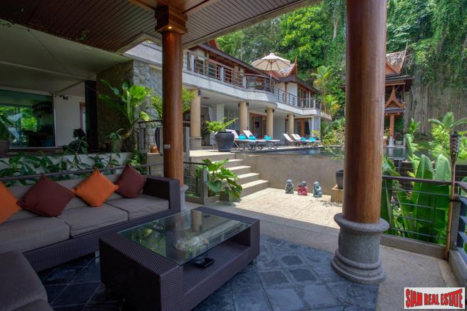 Ayara Surin | Luxury Five Bedroom Thai-style Villa with Infinity Pool & Big Outdoor Living Space for Sale