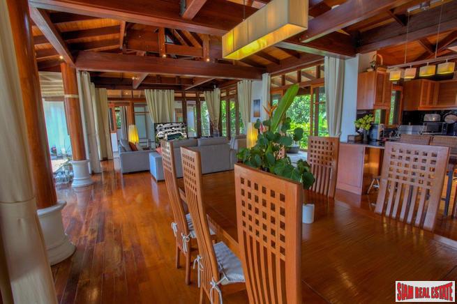 Ayara Surin | Luxury Five Bedroom Thai-style Villa with Infinity Pool & Big Outdoor Living Space for Sale