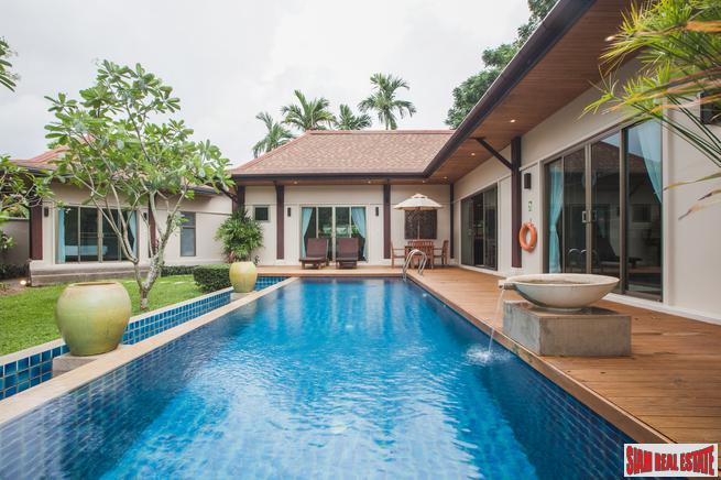 The Grand Two Villas | A Special Modern Asian-style Three Bedroom Pool Villa for Sale in Nai Harn