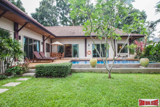 The Grand Two Villas | A Special Modern Asian-style Three Bedroom Pool Villa for Sale in Nai Harn