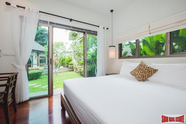 The Grand Two Villas | A Special Modern Asian-style Three Bedroom Pool Villa for Sale in Nai Harn