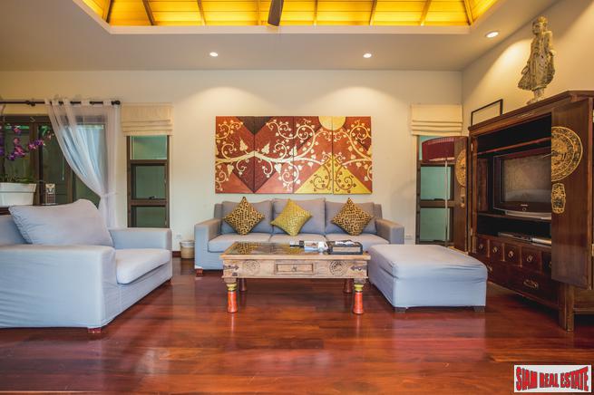 The Grand Two Villas | A Special Modern Asian-style Three Bedroom Pool Villa for Sale in Nai Harn