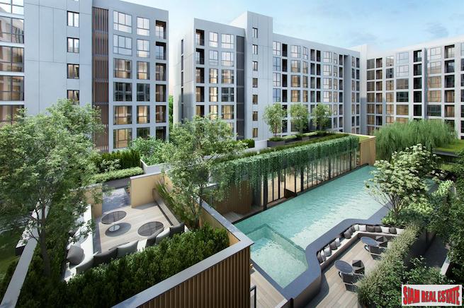 The Nest Sukhumvit 71 | Two Bedroom Condo with Pool Views for Rent near BTS Phra Khanong