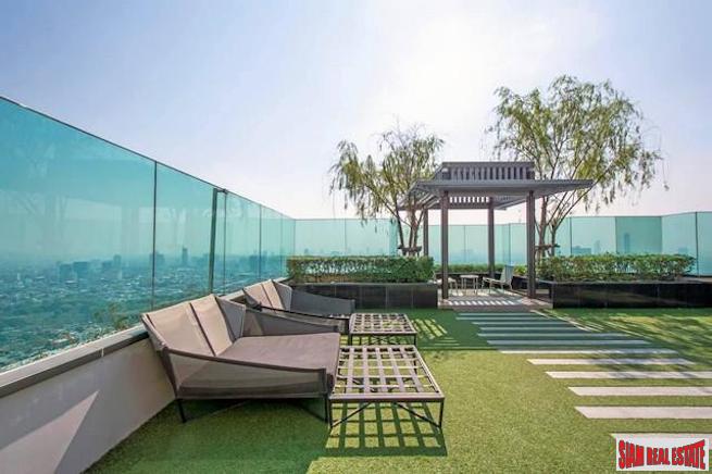 Rhythm Sathorn | Furnished Two Bedroom Condo with Beautiful City Views for Rent in Sathorn