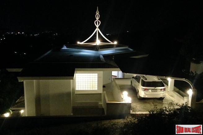Mom Tri Villas Grand Cru | Exclusive Three Bedroom Kata Pool Villa with Panoramic Views of Chalong Bay for Rent-1