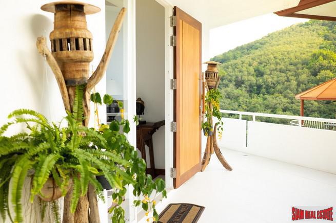 Mom Tri Villas Grand Cru | Exclusive Three Bedroom Kata Pool Villa with Panoramic Views of Chalong Bay for Rent-2