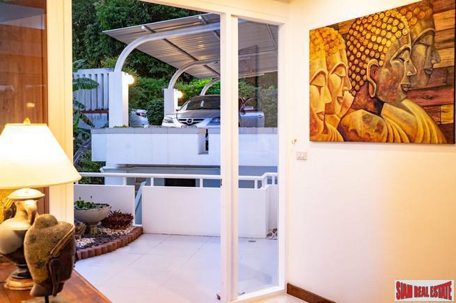 Mom Tri Villas Grand Cru | Exclusive Three Bedroom Kata Pool Villa with Panoramic Views of Chalong Bay for Rent