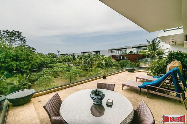Lotus Gardens Layan | Lovely Two Storey Three Bedroom Duplex for Rent Walking Distance to Layan Beach