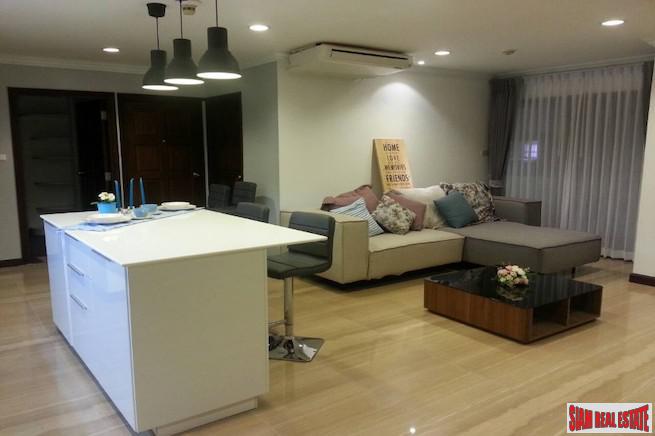 Richmond Palace Condominium | Bright & Peaceful Three Bedroom Corner Unit for Rent in Phrom Phong-1