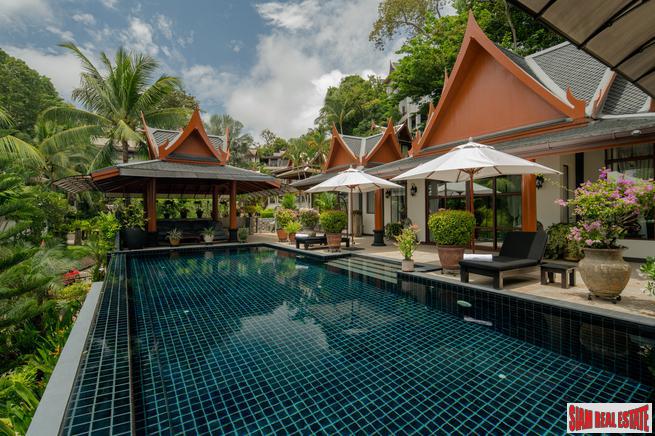 Ayara | Luxury Four Bedroom Sea View Modern Thai Style Pool Villa for Sale in Surin-0