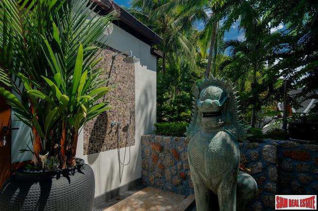 Ayara | Luxury Four Bedroom Sea View Modern Thai Style Pool Villa for Sale in Surin-15