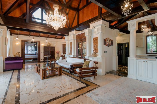 Ayara | Luxury Four Bedroom Sea View Modern Thai Style Pool Villa for Sale in Surin