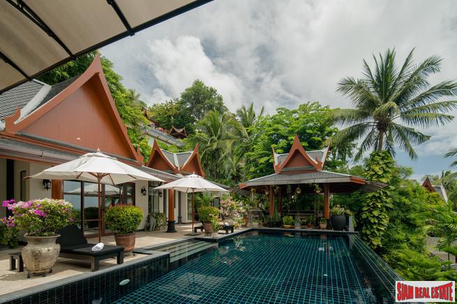 Ayara | Luxury Four Bedroom Sea View Modern Thai Style Pool Villa for Sale in Surin