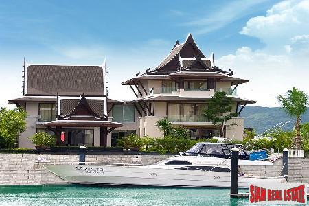 Last 3 Remaining of this Elite Residence of Waterfront Villas for Sale in Phuket