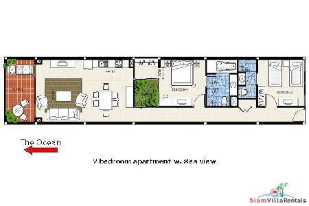 Kamala Beachfront Apartments | Two Bedroom Deluxe Suites in Kamala - You Cant Get any Closer to the Ocean than This-10