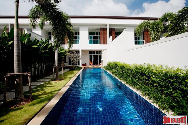 Two Villas - Oxygen Bang Tao | Luxurious Four Bedroom Duplex Home with Private Pools For Rent at Bang Tao