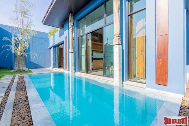Modern-Sino Style Pool Villas with 1-2 Bedrooms in Cherng Talay