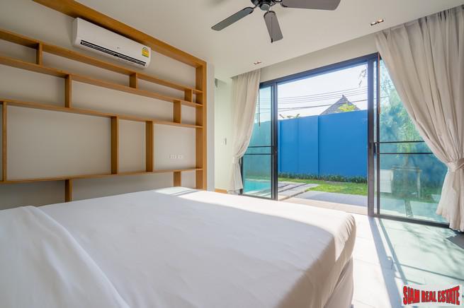 Modern-Sino Style Pool Villas with 1-2 Bedrooms in Cherng Talay