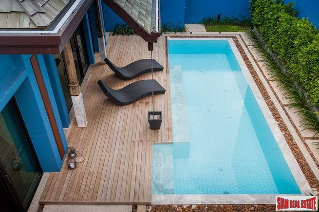Modern-Sino Style Pool Villas with 1-2 Bedrooms in Cherng Talay
