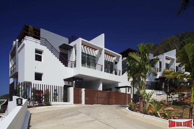 Ultra Modern Four Bedroom Pool Villas in New Kata Development