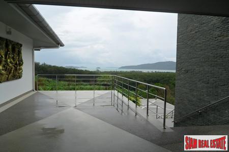 Cool, Modern Six Bedroom Home with Pool and Sea Views in Rawai