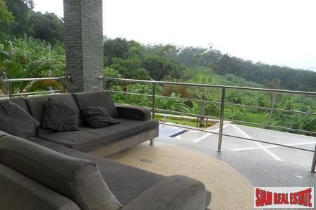 Cool, Modern Six Bedroom Home with Pool and Sea Views in Rawai
