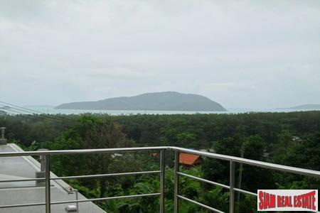 Cool, Modern Six Bedroom Home with Pool and Sea Views in Rawai