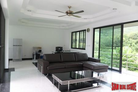 Cool, Modern Six Bedroom Home with Pool and Sea Views in Rawai