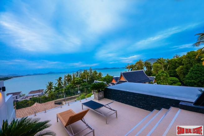 Three- to Four-Bedroom Townhome with Sea View Rooftop Pool in Rawai-2