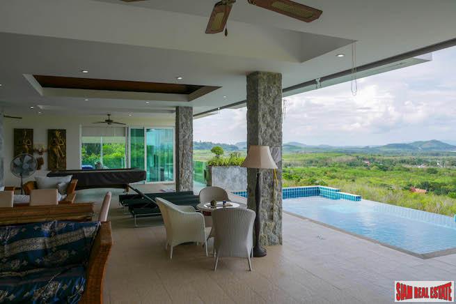 Sea View Five Bedroom Pool Villa with Many Extras for Sale in Pa Klok